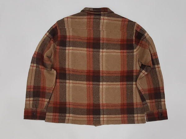 Nwt RRL Plaid Checker Pattern L/S Shirt - Unique Style