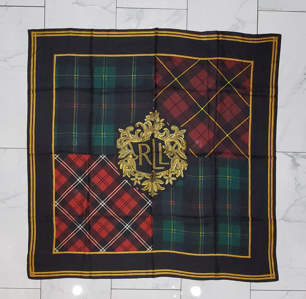 Nwt Polo Ralph Lauren RL Crest Bandana