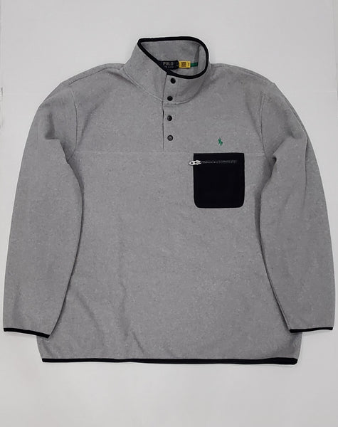 Nwt Polo Ralph Lauren Snap Button Polyester Pullover - Unique Style