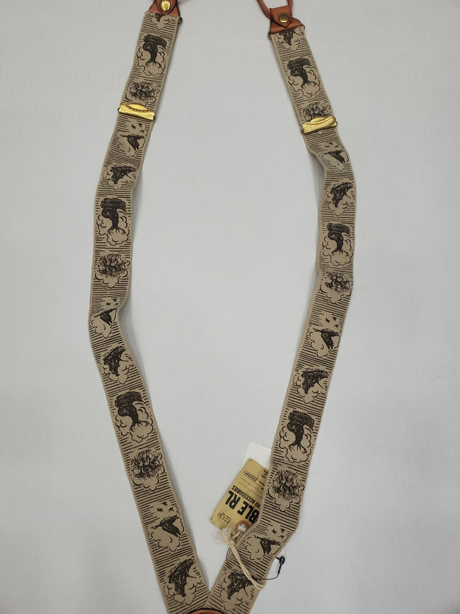 Nwt Double RL Suspender - Unique Style
