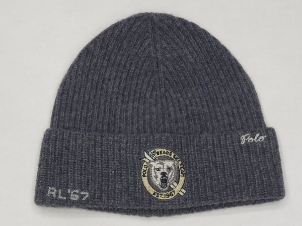 Nwt Polo Ralph Lauren Polo Bears Ski Team Embroidered Skully - Unique Style
