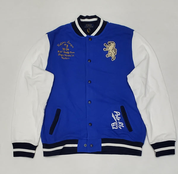 Nwt Polo Ralph Lauren Kids Eastern League RL Varsity Team Lightweight Baseball Jacket (8-20) - Unique Style