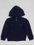 Nwt Polo Ralph Lauren Polo Navy/Red Small Pony Hoody (2T-7T) - Unique Style