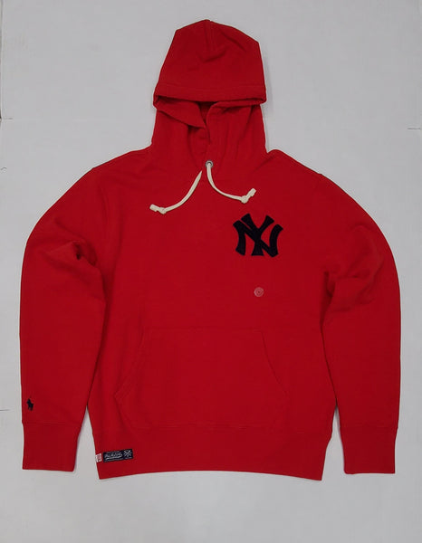 New Polo Ralph Lauren Red/Navy Yankees NY Hoodie - Unique Style