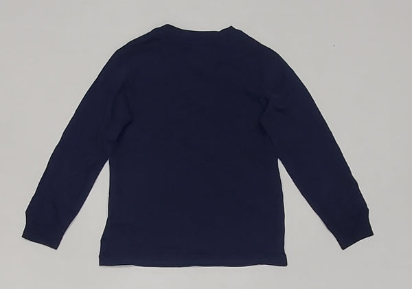 Nwt Kids Polo Ralph Lauren CP-93 Bear Navy L/S Tee (2T-7T) - Unique Style
