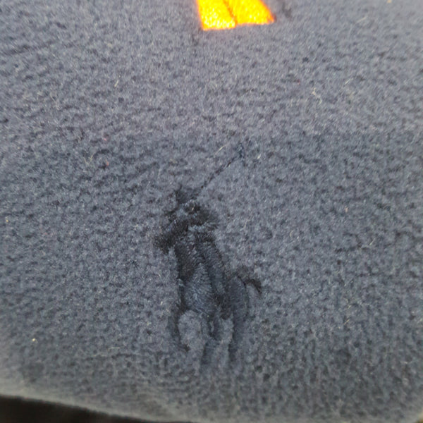 Nwt Polo Ralph Lauren Navy W/Orange Fleece Joggers - Unique Style