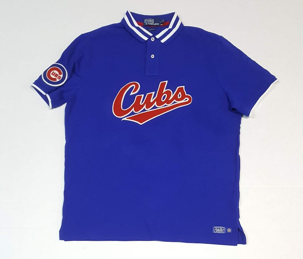 Nwt Polo Ralph Lauren Royal Blue Cubs Classic Fit Polo
