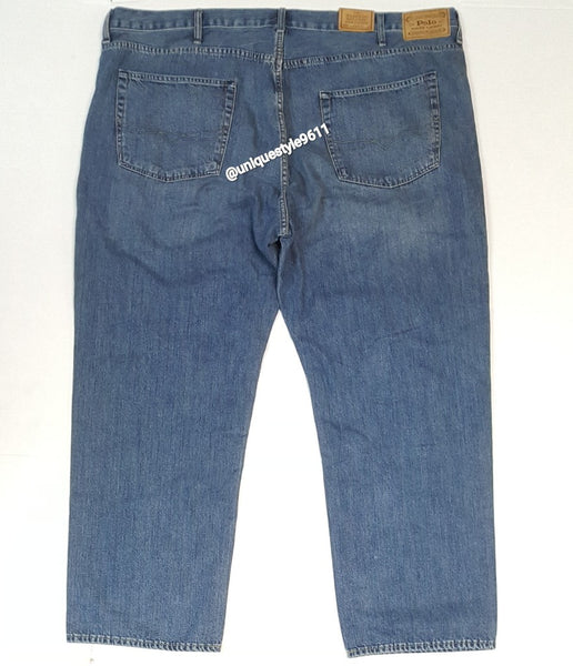 Nwt Big & Tall Polo Ralph Lauren Hampton Relaxed Straight Jeans - Unique Style