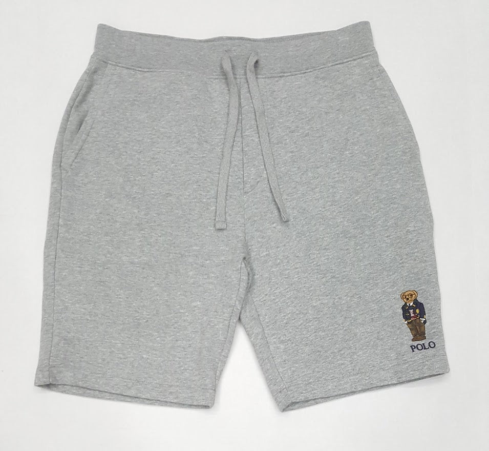 Nwt Polo Big & Tall Grey Prep Teddy Bear Shorts u