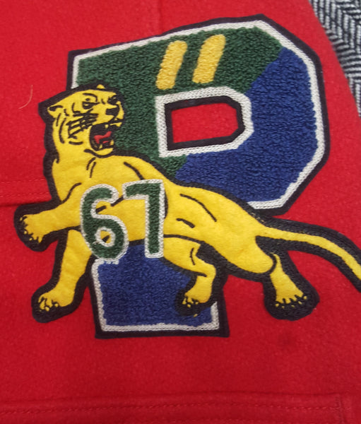 Nwt Polo Ralph Lauren Red Wildcats Polo 67 Jacket - Unique Style