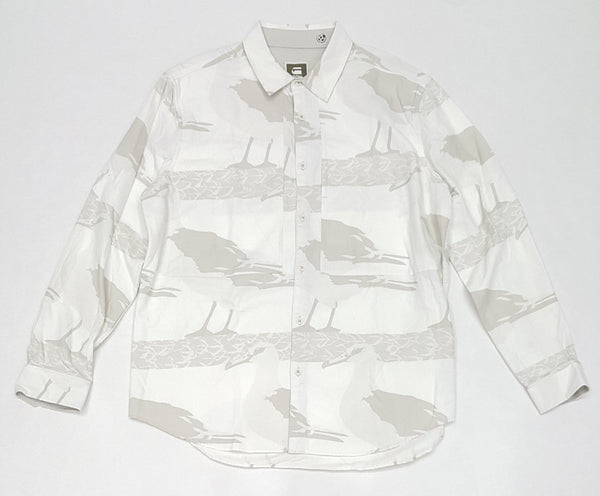 G-Star Raw Button Up Milk - Unique Style