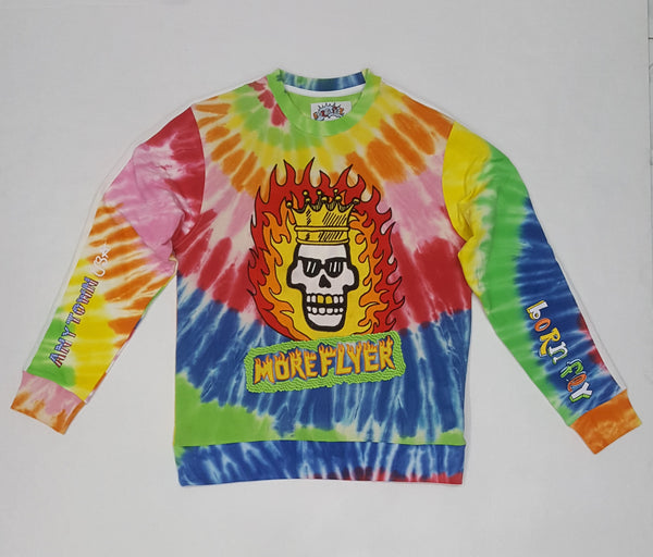 Born Fly More Flyer Crew Neck Sweater - Unique Style