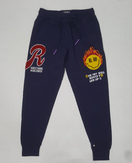 Polo Ralph Lauren Faded Red/Royal Blue Small Pony Sweatpants