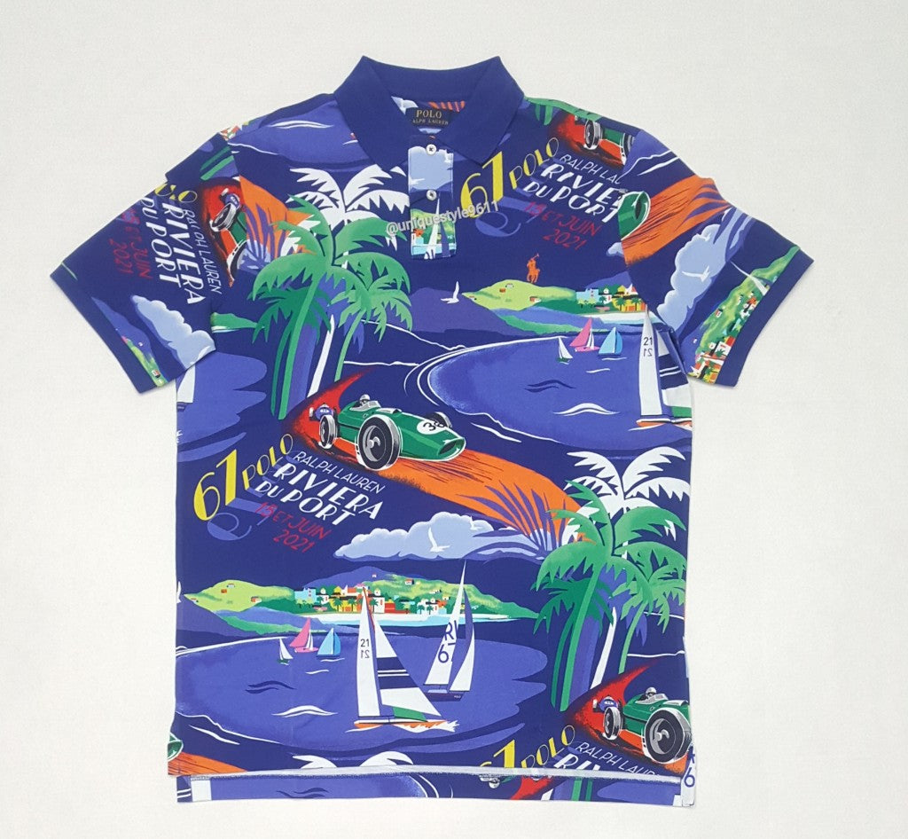 Nwt Polo Ralph Lauren Riviera Mesh Classic Fit Polo