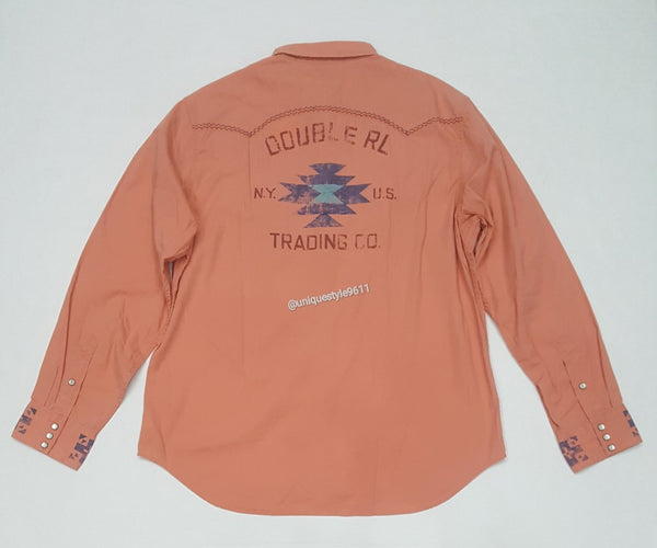 Nwt RRL Western Button Up - Unique Style