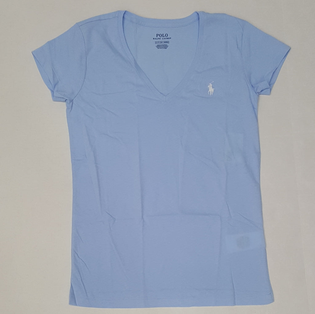 Nwt Womens Polo Ralph Lauren Small Pony Elite Blue T-Shirt