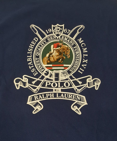 Nwt Polo Ralph Lauren Embroidery Equestrian Patch Polo Shirt - Unique Style