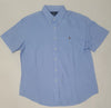 Nwt Polo Ralph Lauren Light Blue Small Pony Button Up - Unique Style