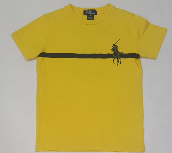 Nwt Kids Polo Ralph Lauren Yellow Pony #3 Tee - Unique Style