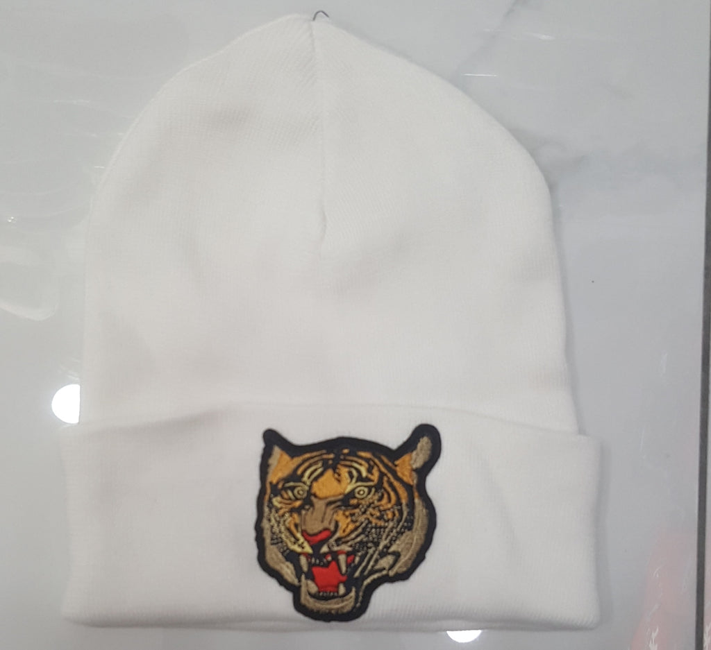 Nwt Polo Ralph Lauren All White Lunar Tiger Patch Skully