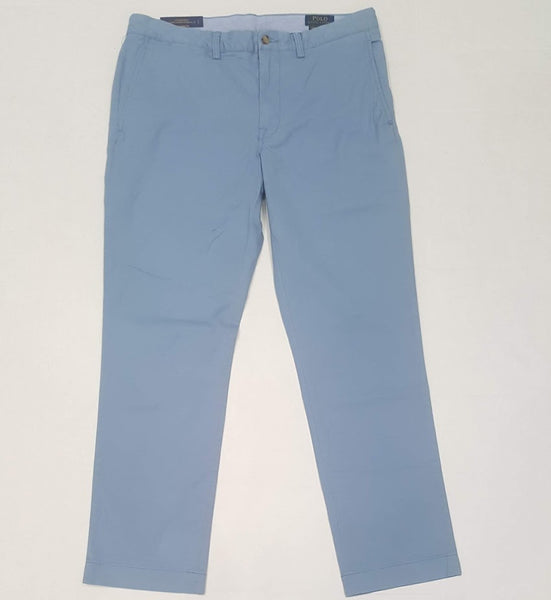 Nwt Polo Ralph Lauren Light Blue Stretch Straight Fit Pants - Unique Style