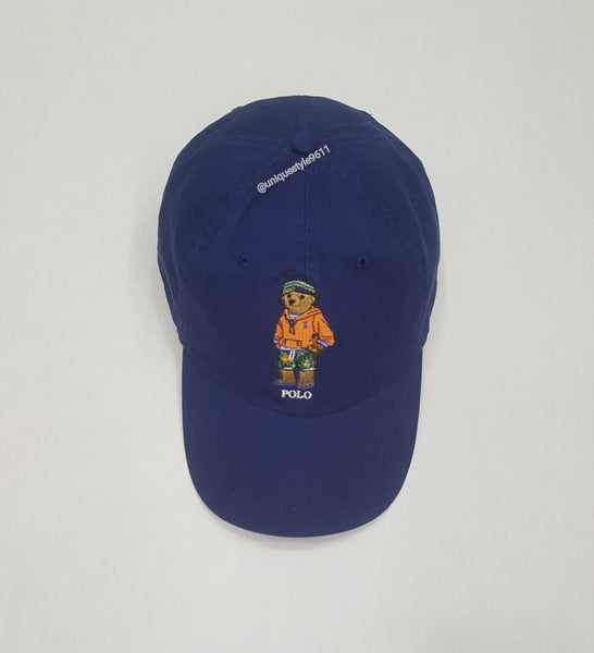 Nwt Polo Ralph Lauren Navy Beach Bear Adjustable Strap - Unique Style