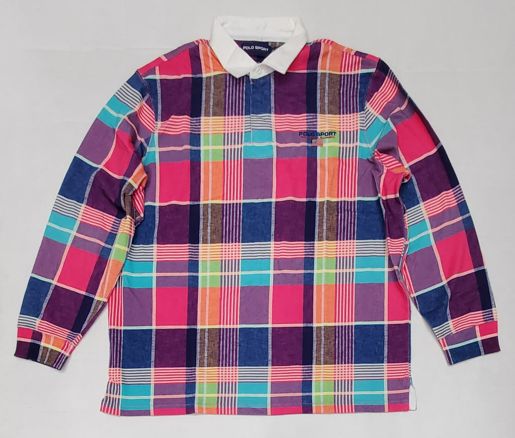 Nwt Polo Ralph Lauren Plaid Classic Fit L/S Polo