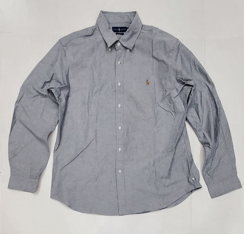 Nwt Polo Ralph Lauren Small Pony Slim Fit Stretch Oxford Button Down