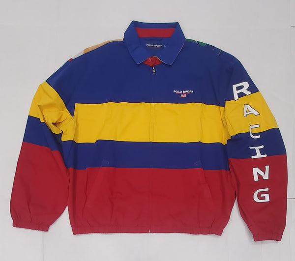 Nwt Polo Sport Cycle Print Jacket - Unique Style