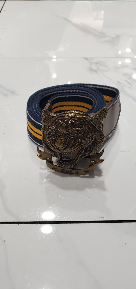 Nwt Polo Ralph Lauren Navy Blue Teddy Bear Belt