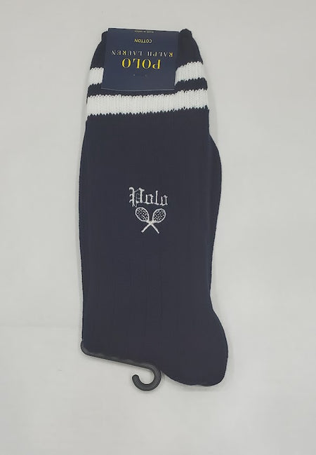 Nwt Polo Ralph Lauren 6 Pack Ankle Spellout Socks