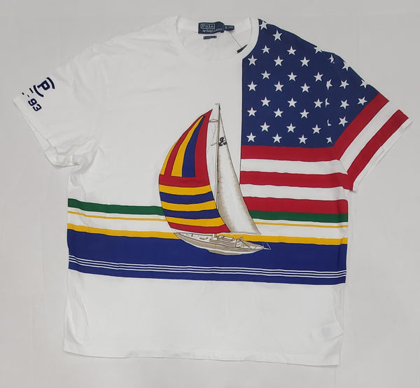 Nwt Polo Ralph Lauren Sailboat CP-93 Classic Fit Tee - Unique Style