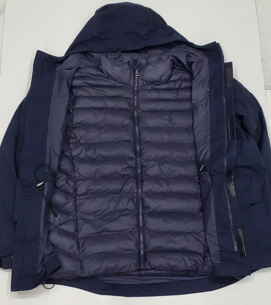 Nwt Polo Ralph Lauren Navy Down Jacket w/Polo Badge - Unique Style