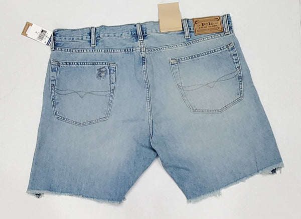 Nwt Polo Ralph Lauren Lt Blue Sullivan Slim Rips Shorts - Unique Style