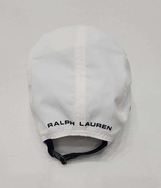 Nwt Polo Ralph Lauren White/Black Polo Sport 5 Panel Nylon Hat - Unique Style