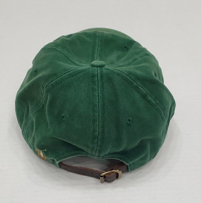 Nwt Polo Ralph Lauren Green Patch Adjustable Strap Back Hat - Unique Style