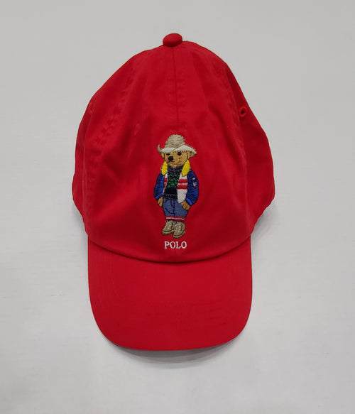 Nwt Polo Ralph Lauren Red Cowboy Adjustable Strap Back Hat - Unique Style