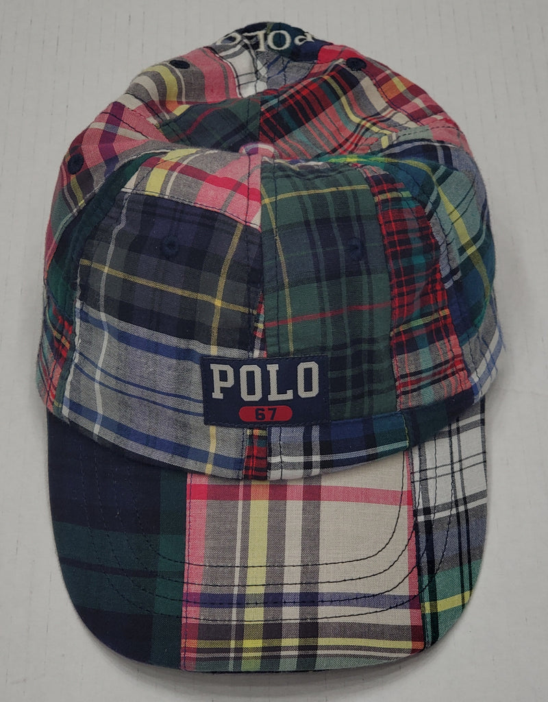 Polo 67 Plaid Adjustable Hat