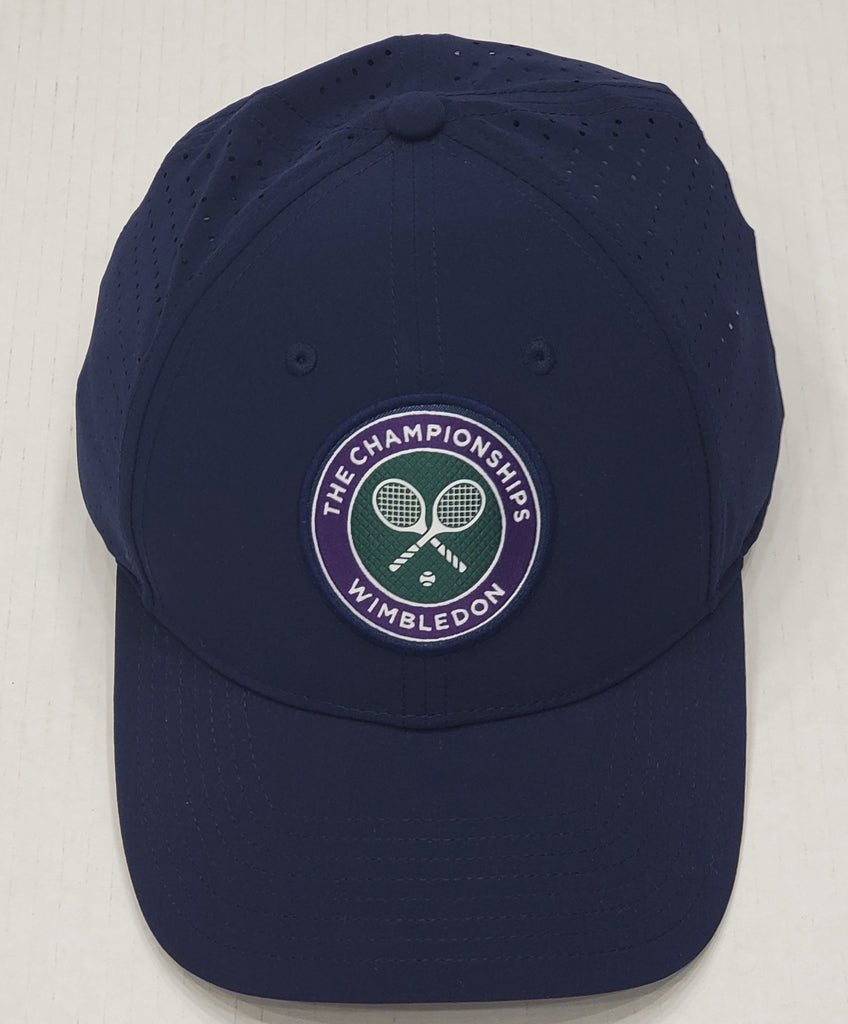 Nwt Polo Ralph Lauren Navy Wimbledon Tennis 2021 Velcro Strap Back