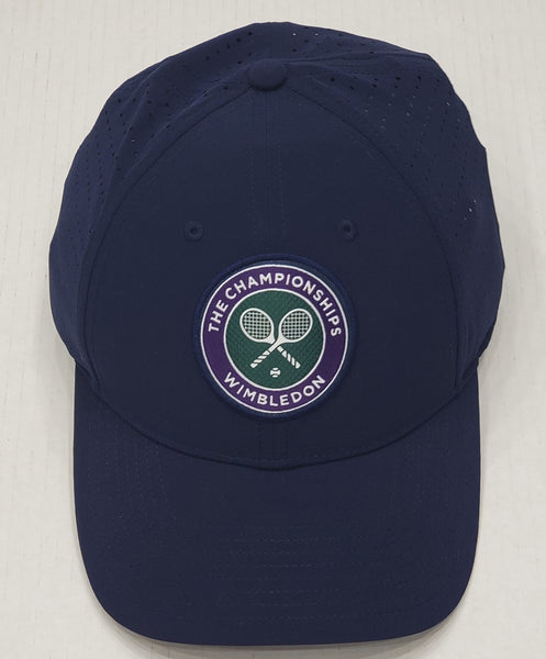 Nwt Polo Ralph Lauren Navy Wimbledon Tennis 2021 Velcro Strap Back - Unique Style