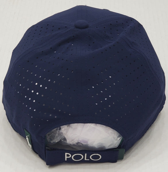 Nwt Polo Ralph Lauren Navy Wimbledon Tennis 2021 Velcro Strap Back - Unique Style