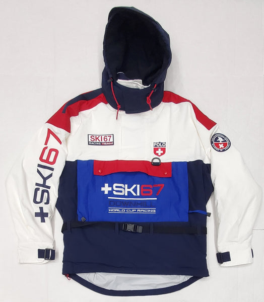 Nwt Polo Ralph Lauren White Ski 67 World Cup Downhill Racing Team Jacket - Unique Style