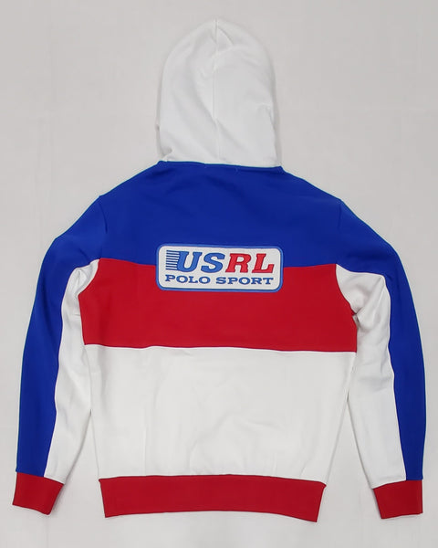 Nwt Polo Sport USRL Racing Patches Hoodie - Unique Style