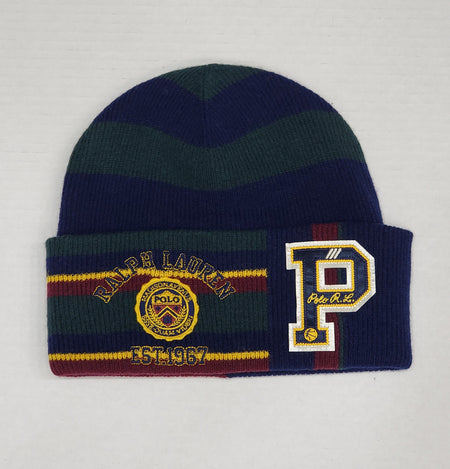Nwt Polo Ralph Lauren Olive Tiger R.L.F.C Patch Skully
