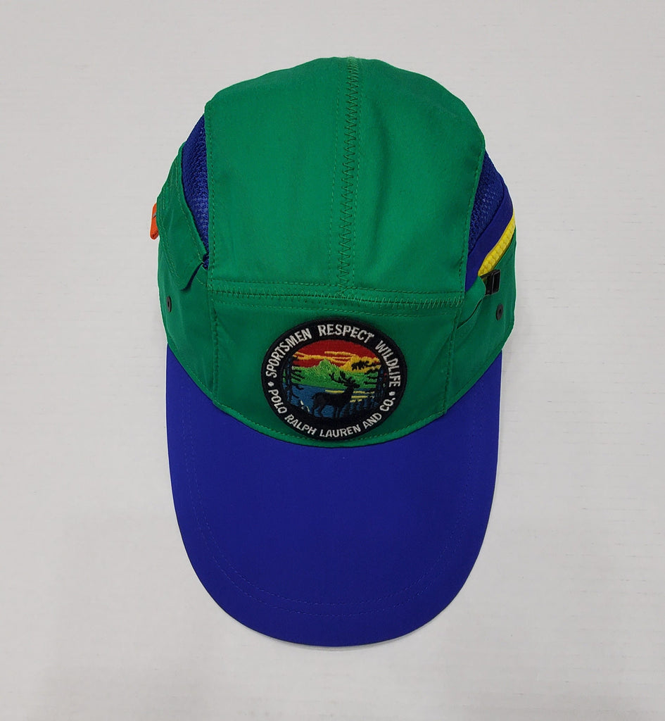 Nwt Polo Ralph Lauren Deer Patch Long Bill 5 Panel Hat