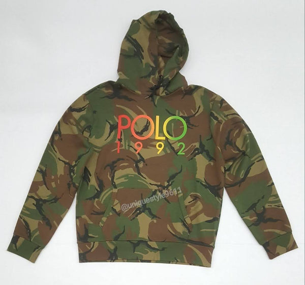 Nwt Polo Ralph Lauren Camo Polo 1992 Pullover Hoodie - Unique Style