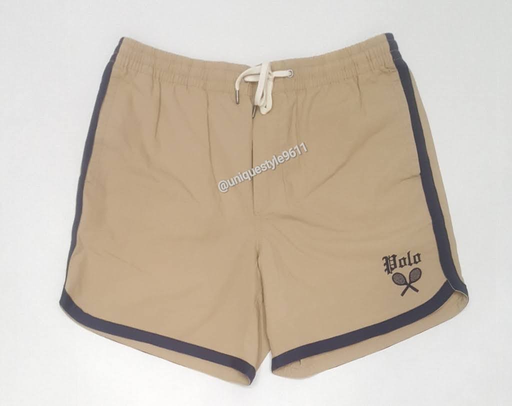 Nwt Polo Ralph Lauren Khaki Tennis 6 Inch Classic Fit Shorts