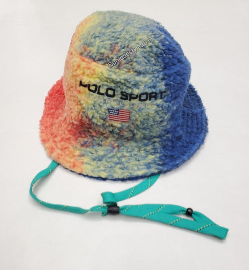 Nwt Polo Ralph Lauren Polo Sport Tie Dye Fleece Bucket Hat - Unique Style
