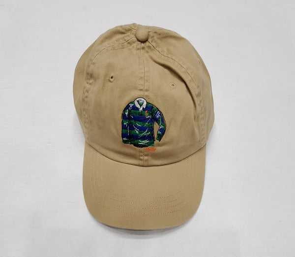 Nwt Polo Ralph Lauren Khaki Rugby Shirt Adjustable Strap Back - Unique Style