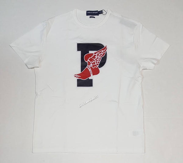 Nwt Polo Ralph Lauren White P-Wing Classic Fit Tee | Unique Style